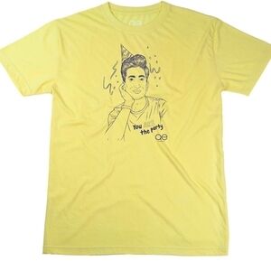 Pride Ready 🌈 Queer Eye You are The Party T-Shirt NWT Yellow 🏳️‍🌈 NWT